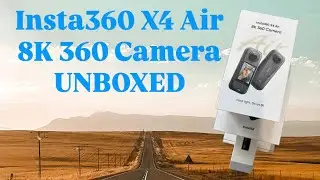 Unboxing a brand new Insta360 X4 Air and accessories!