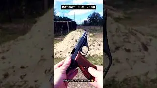 Mauser HSc .380 💥💀 Danger #shooting #pistol #guns #firearms