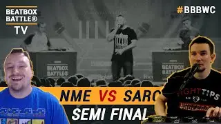 NME VS Saro - Loop Station Semi Final - Beatbox Battle World Championship -Jetpack Superheroes React