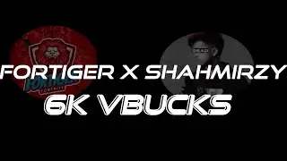 How to register for my 6K VBUCKS tournament | Fortiger X Shahmirzy | Fortnite Pakistan / India