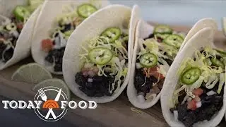 Samah Dada Shares Plant-Based Taco Recipe Using Mushrooms