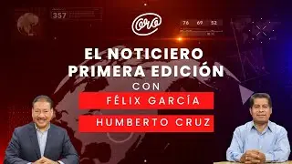 El Noticiero Primera Emisión con Humberto Cruz y Félix García a través de La Mejor Oaxaca 12-01-2026