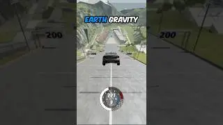 Jump Test In Different Gravity #carstyle #rollsroyce #porshce987 #sunset #earth