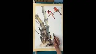 Amazing Painting Ideas For Beginners 2024 | Beautiful Scenery | Spring Painting Ideas | Pencil Art
