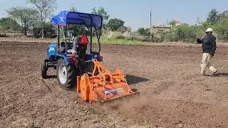 SONALIKA MM18 WITHA ROTAVETAR 3.5 FEET SONALIKA ROTAVET