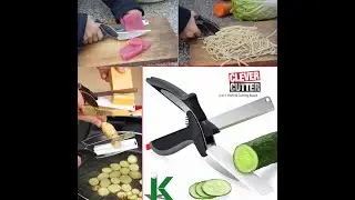 Chopping Knife Vegetable Chopper Slicer Scissor Knife