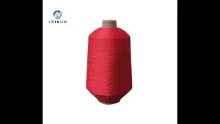 75362 high stretch yarn 100 polyester dope dyed yarn copy nylon yarn flyknit upper yarn