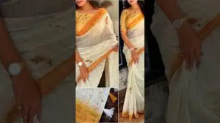 *NEW LAUNCH**Fabric-**Saree -Gadhwal Linen #traditionalweaves