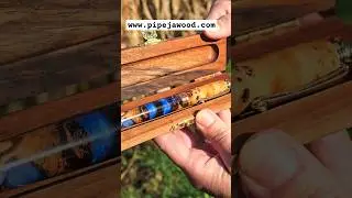 Our new Handmade fountain pen #Pipejawood #asmr #woodturning #fountainpen