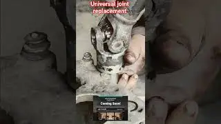 how replace universal joint of propeller shaft... replacement tips #music #drummethod #drumrepair