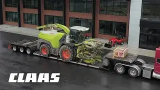CLAAS Jaguar 1200 Arrives in Leola from Demo