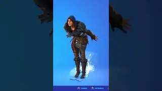 SLALOM STYLE - EIVOR SKIN Showcase with All Fortnite Dances & Emotes! (Fortnite x Assassin's Creed)