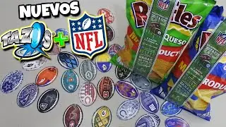 Abri Ruffles y Coleccion completa de Tazos de la NFL 2020 - Super Bowl LV