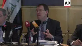 IMF Mission Chief for Iraq gives press conference