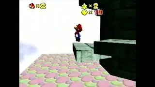 (flashing warning)mario 64 showfloor real n64 on real tape footage