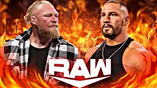 Bron Breakker vs. Brock Lesnar Full Match: WWE RAW 2025