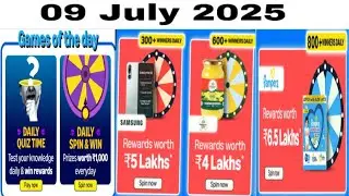 Amazon Quiz Answers Today, July 9, 2025