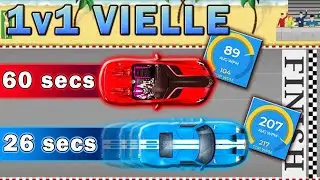 Nitro Type's fastest Typer : 207 wpm HANDCAM | NANA VS VIELLE *both perspectives*