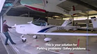 LIGNA AERO disc - The round parking deck for more comfort and safety in your hangar