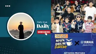 Vlog EPS. 05 - Pengalaman ikut Main Drum Kelas Bareng di Yamaha bersama Kak Yoiqball 🔥🔥🔥