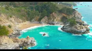 MacWay Falls in Big Sur | California #travel  #bigsur  #trending