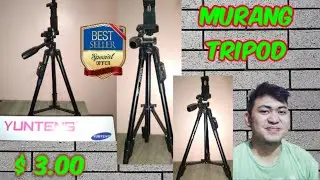 [UnBoxing From LAZADA] 150pesos  Murang Tripod| sulit sa budget