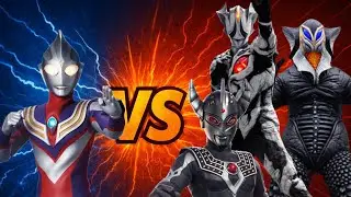 ウルトラマンティガVS混戦の強敵たち｜カオスロイドT・キリエロイド・メフィラス星人