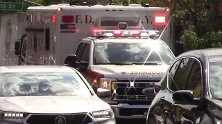 *RARE WHELEN SIREN* FDNY EMS Ambulance responding