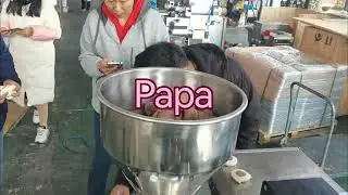 Papa New Launched P560 bread encrusting machine for steamed stuffed bun making