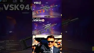 VSS VS VSK-94🥴💥 #freefire #short #trending #shorts