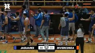 🔴EN VIVO🔴| TORNEO ELITE NACIONAL | JAGUARES VS INVERCORZA| 🏆🏀