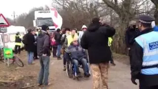 Stop Fracking on Barton Moss March 14/03/14