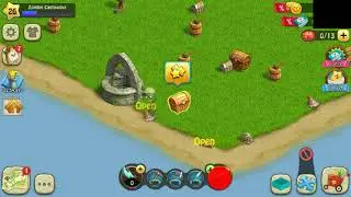 Open all treasure chest in Secret Island / Zombie Castaway