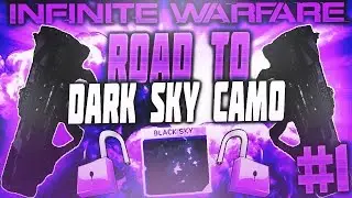 Infinite Warfare ROAD TO BLACK SKY CAMO #1 - UNLOCKING GOLD CAMO FOR ERAD & FHR-40! (COD IW)