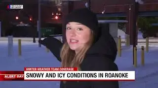 Roadway conditions (7 a.m.): Update on roads in downtown Roanoke