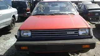 Junkyard Find: 1982 Nissan Sentra