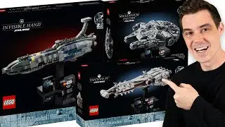 LEAKED LEGO Star Wars 2024 MIDI-SCALE SETS! (Invisible Hand, Millennium Falcon, & Tantive IV)