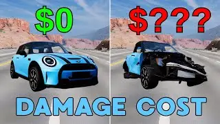 Realistic Crashes: Million-Dollar Crash Damage #2 | BeamNG Drive Epic Moments