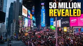 🇺🇸 WALKING TOUR OF TIMES SQUARE IN NEW YORK CITY