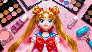 Sailor Moon Makeup ASMR 🌙✨ Satisfying Cosmetic Sounds (No Talking)