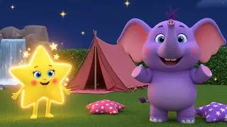 [4K] Twinkle Twinkle Little Star⭐| Nursery Rhymes and Kids Songs | Kent The Elephant