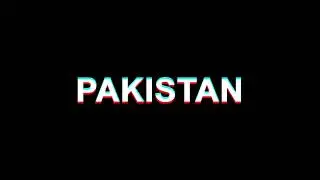 PAKISTAN #Glitch #Effect Text Digital TV #Distortion 4K Loop #Animation