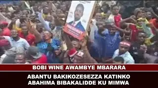 Bobi Wine awambye Mbarara..Abahima n'Abatutsi bibakalidde ku mimwa