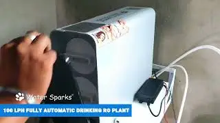 100 LPH Drinking RO plant at hospital  | Fully Automatic RO Plant | Water Sparks