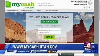 Utah's Unclaimed Property Division: There may be unclaimed money that belongs to you