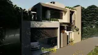 Complete Exterior Design Work in 9 Perch Land Gampola | Constrek