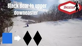 Black Bear to Upper Downeaster (Stratton Mountain VT)