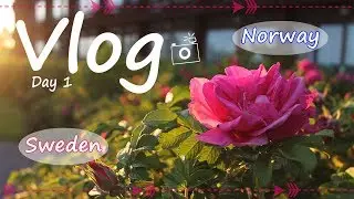 Vlog || Day 1 || Norway and Sweden || Dasha Demchuk !