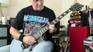 ESP LTD EC1000 Metal Rock in Metallica Style