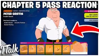 CHAPTER 5 BATTLE PASS REACTION! (Fortnite Battle Royale)